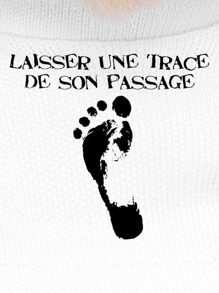 Empreinte de pied noir