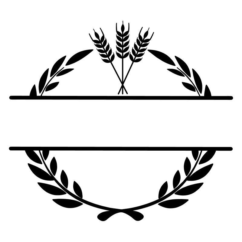 Fier du grain de blé fermier