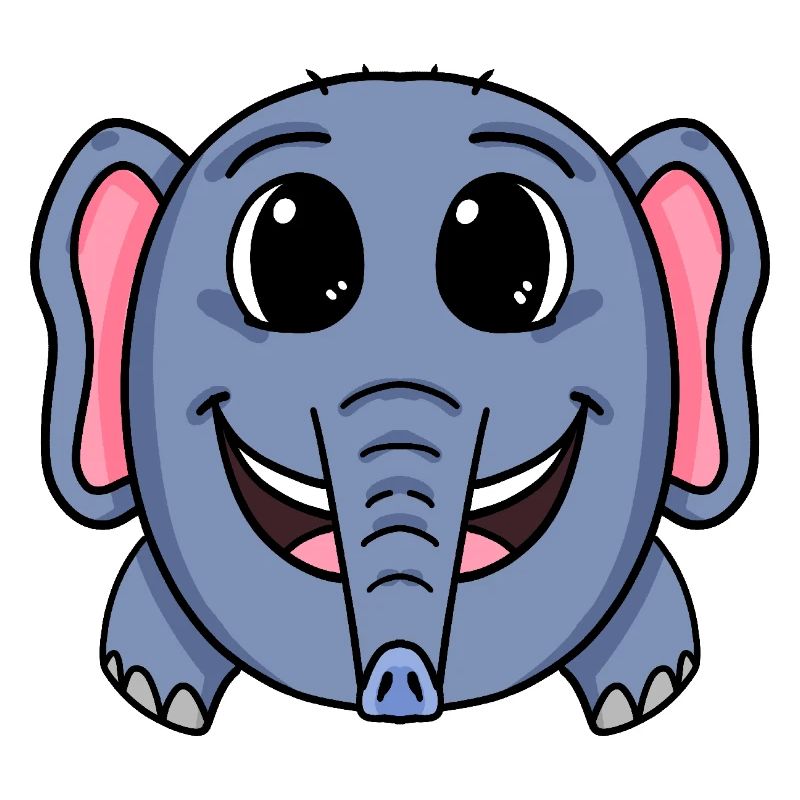 Eléphant mignon