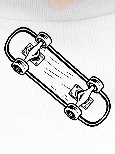 Skateboard Cartoon Style