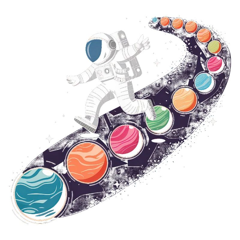 Conception d'astronautes d'aventure spatiale pour enfants