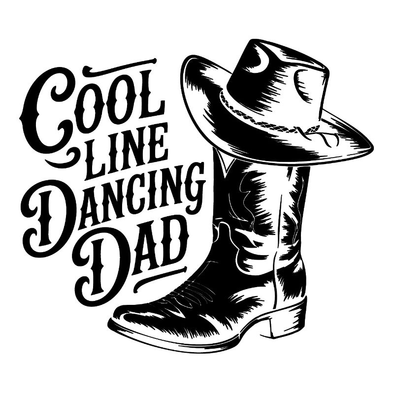 Line Dance Dad Cooler Line Dance Dad