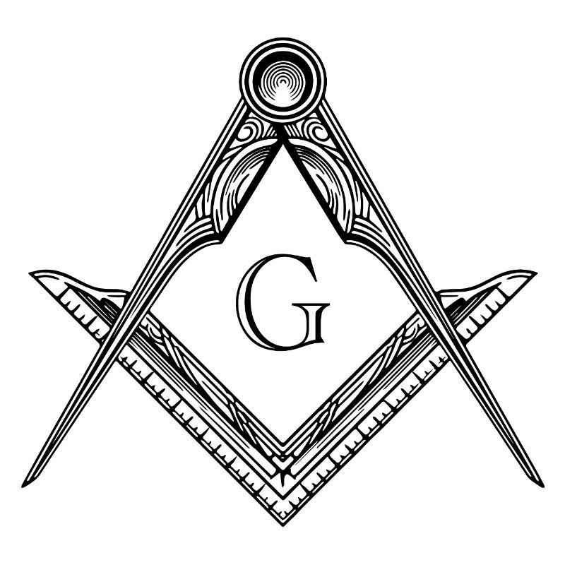Masonic Symbol Angle & Compass Freemasonry