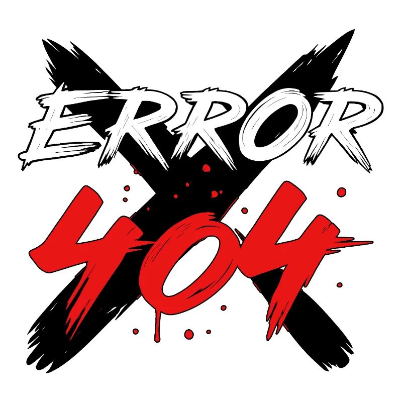 404-Fehler-Glitch-Zeichen