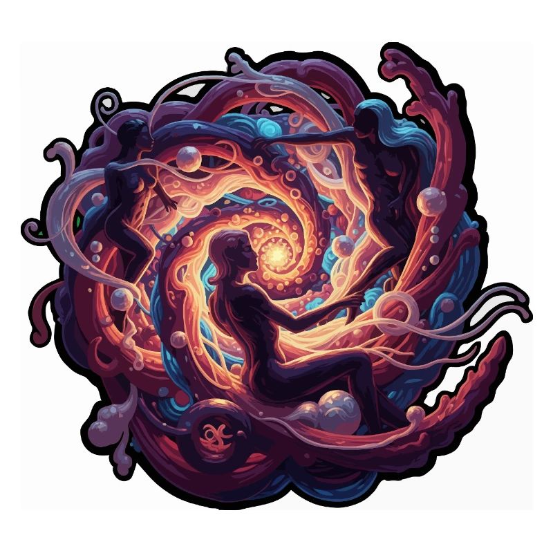 Dancing Cosmic Vortex