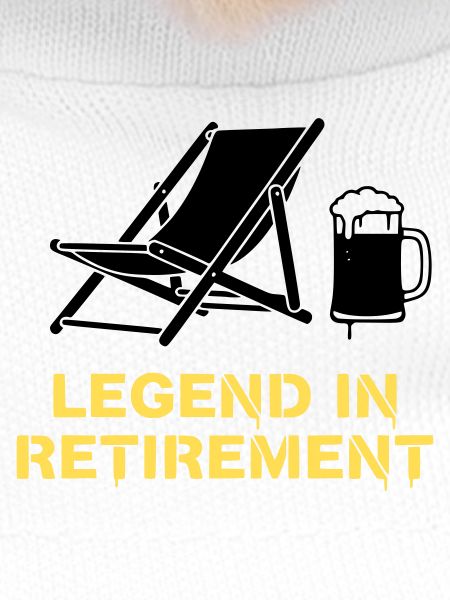 Retired Legend Pension Deck Chair