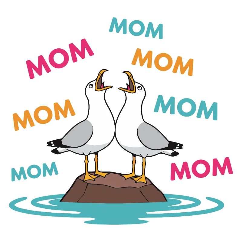 Mama Möwe Lustige Mama Möwen Muttertagshumor