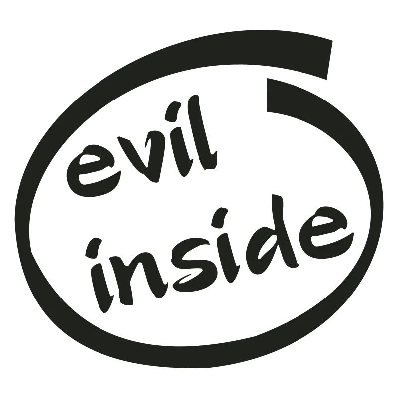 Evil Inside Ring Graphic