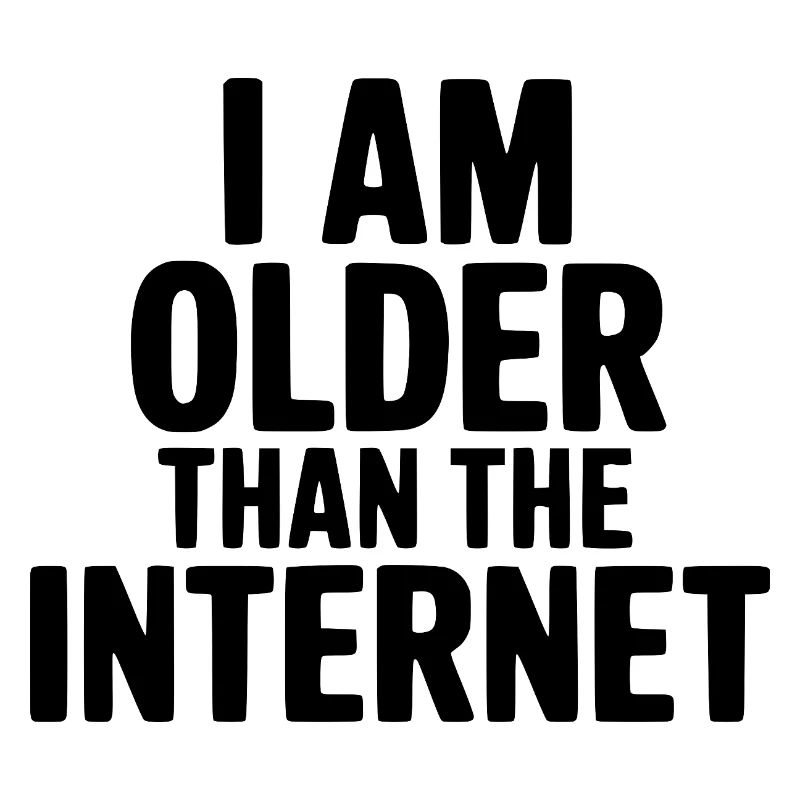Ich bin älter als das Internet