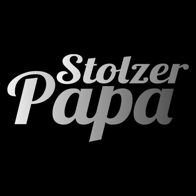 Stolzer Papa