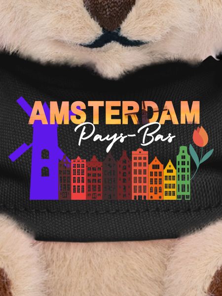 Amsterdam Skyline Tulip Gradient