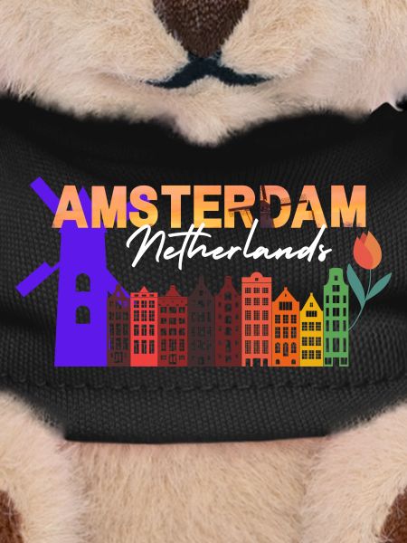 Amsterdam Skyline Tulip Gradient