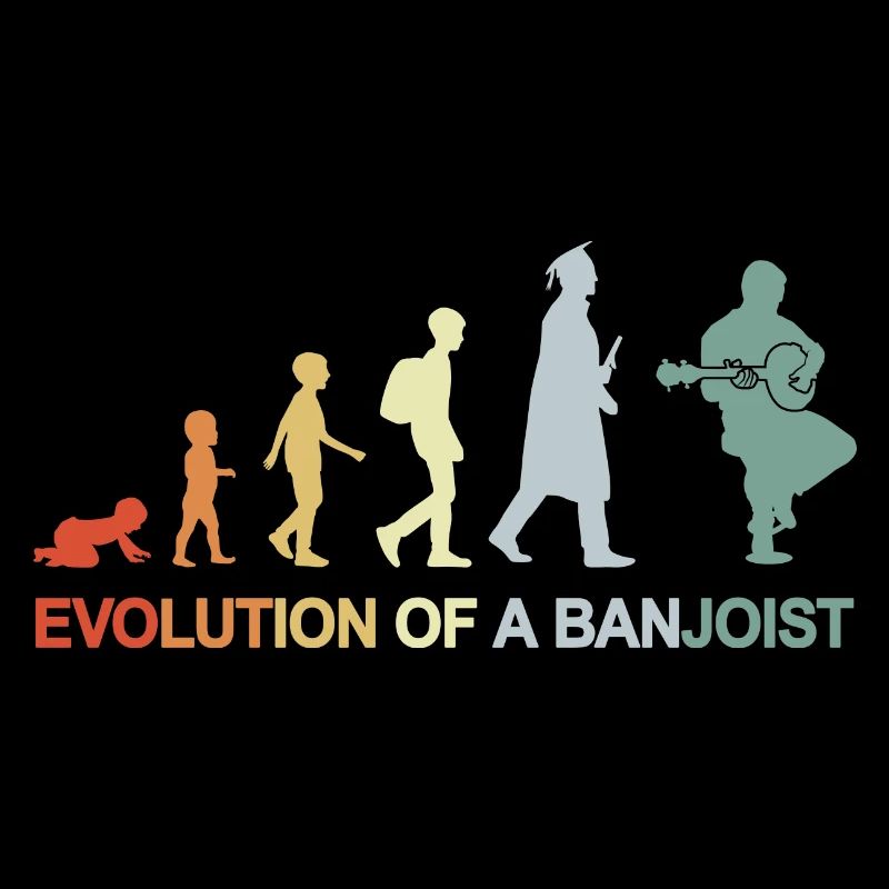 Banjospieler Evolution