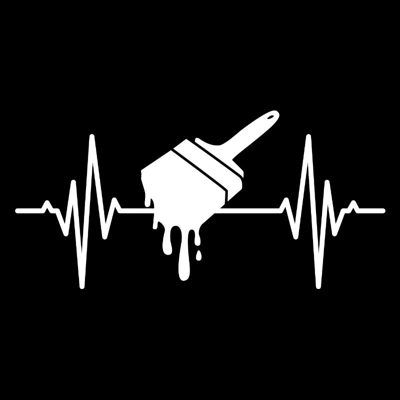 Painter's brush heart line
