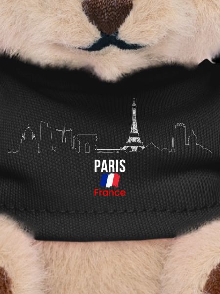 Paris Skyline Line Art