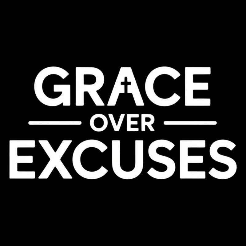 Message de grâce chrétienne sur les excuses