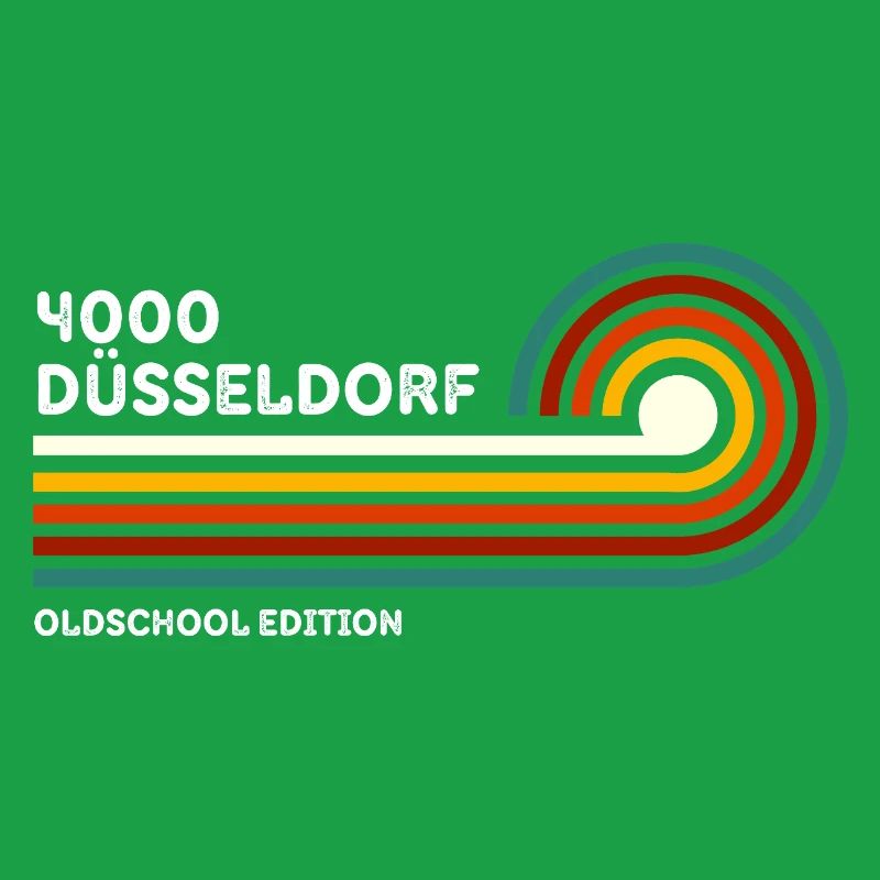 Chemise rétro Düsseldorf 4000 Code postal