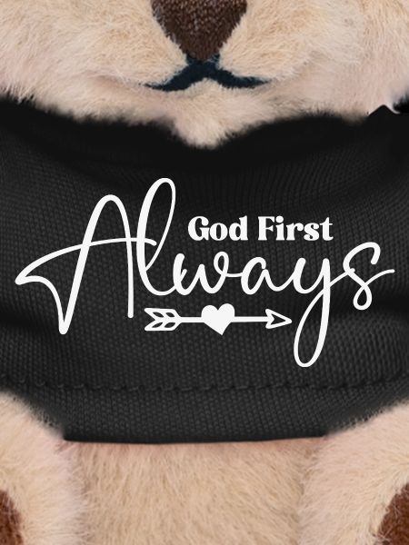 God First Always Script Heart