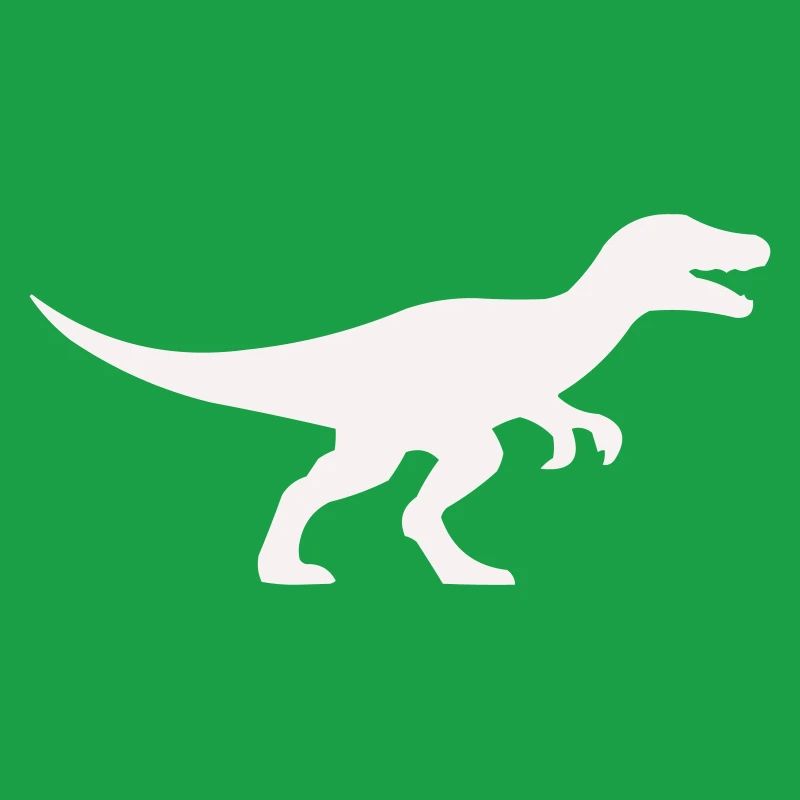 Raptor T Rex Silhouette