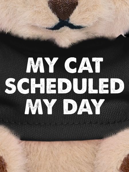 My Cat Scheduled My Day