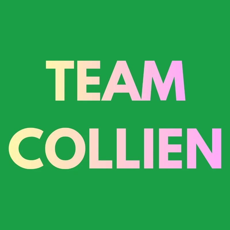 Team Collien Gradient Text