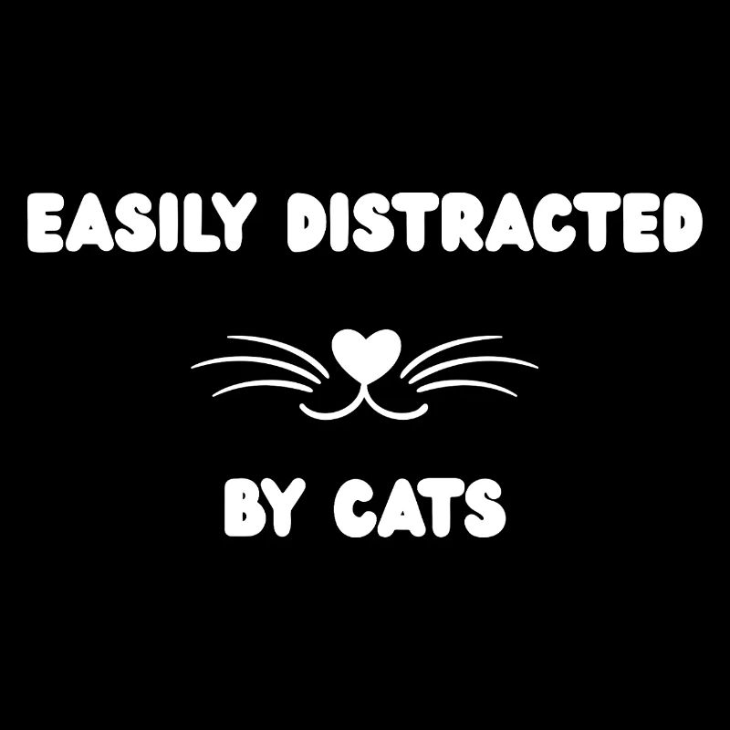 Purring distracts cat humor