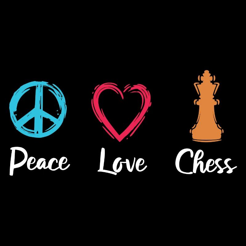 Frieden Liebe Schach