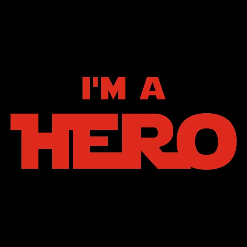 Ich bin ein Held (rot)