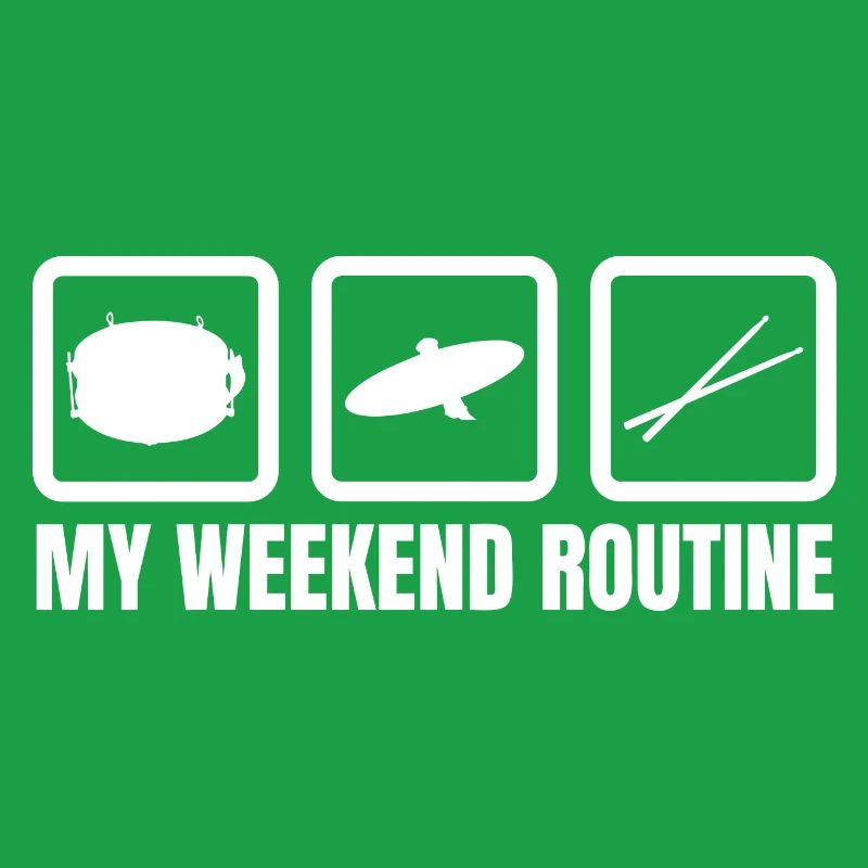 Routine du week-end du batteur