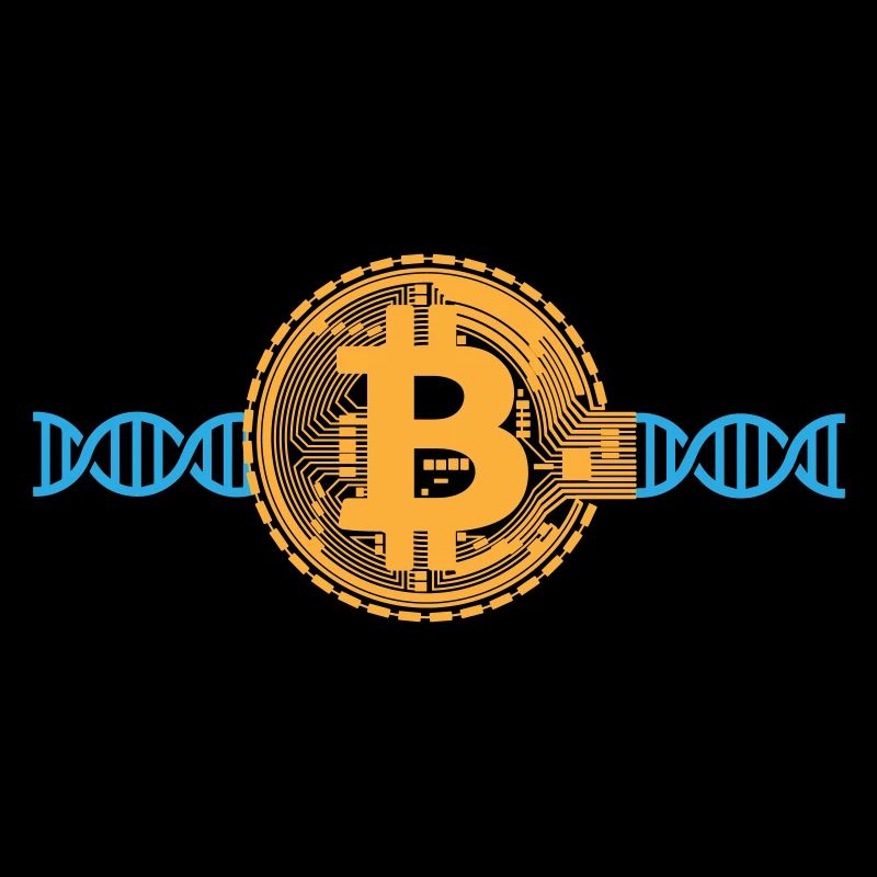 Crypto Bitcoin ADN DNS | Couleurs modifiables