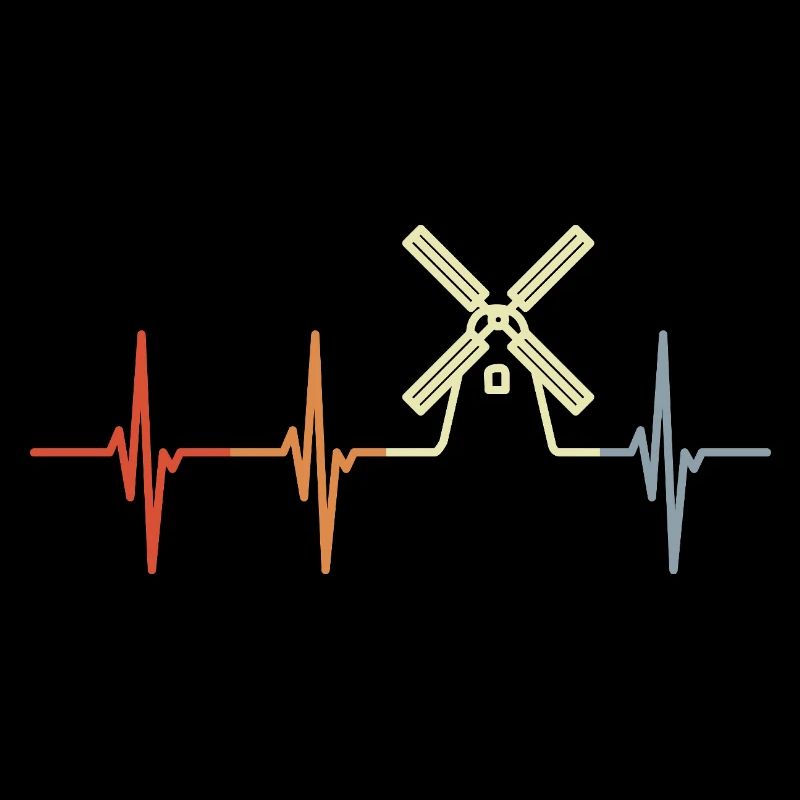 Cardiogramme du moulin à vent