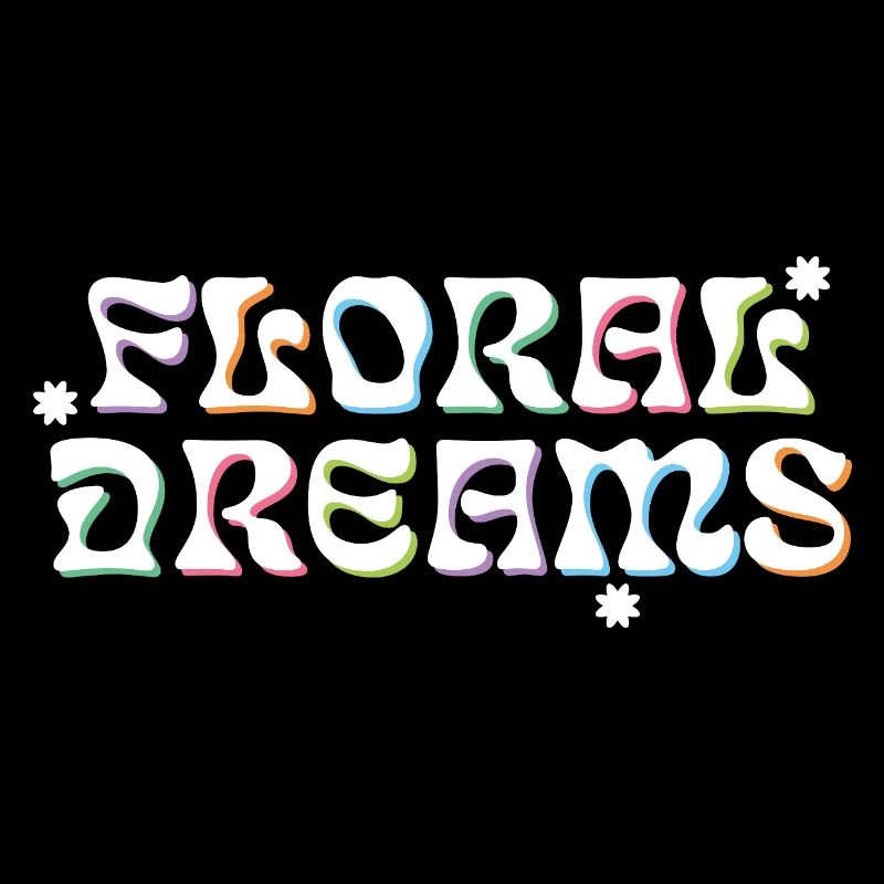Floral Dreams Retro Style