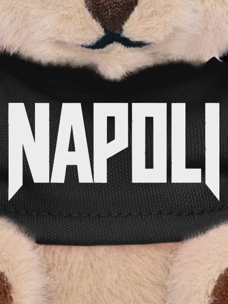 Napoli - Naples lettering white