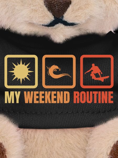 Surfer Weekend Routine