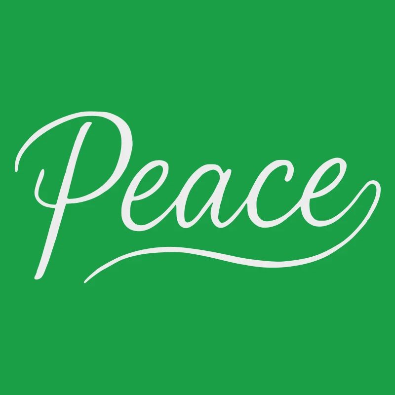 Peace Lettering Cursive Font