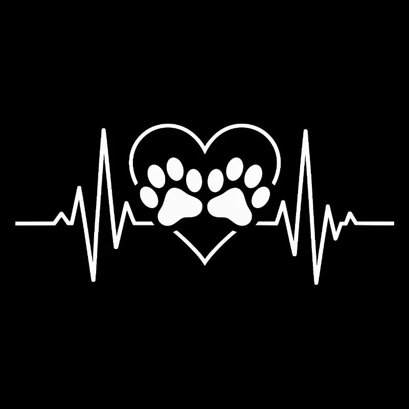 Heart and paw patterns for animal lovers