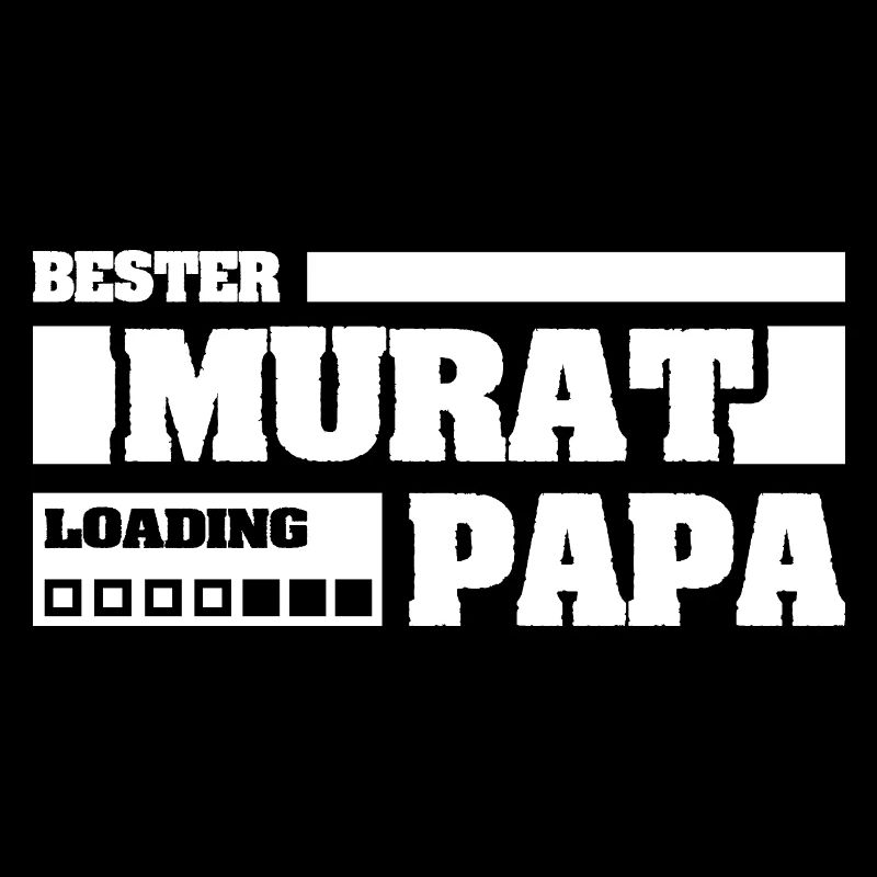Father picture with funny loading bar for Murat