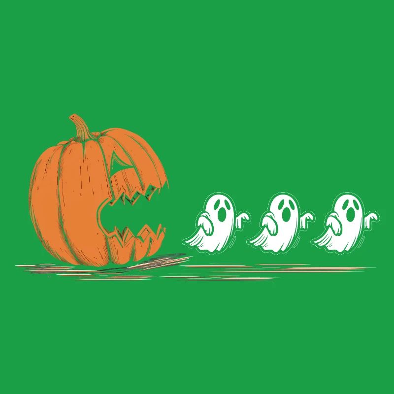 Cracking Pumpkin Ghost Parade