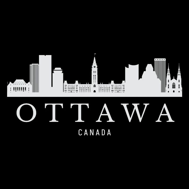 Ottawa-Skyline, Ottawa, Kanada