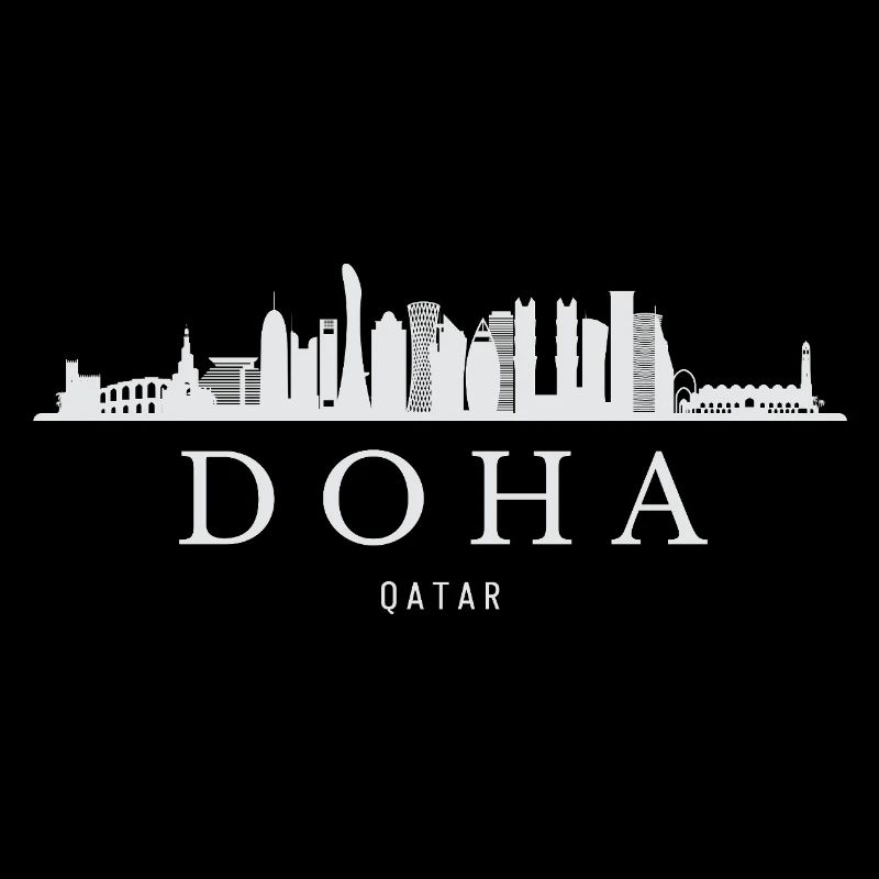 Doha Skyline, Doha Qatar