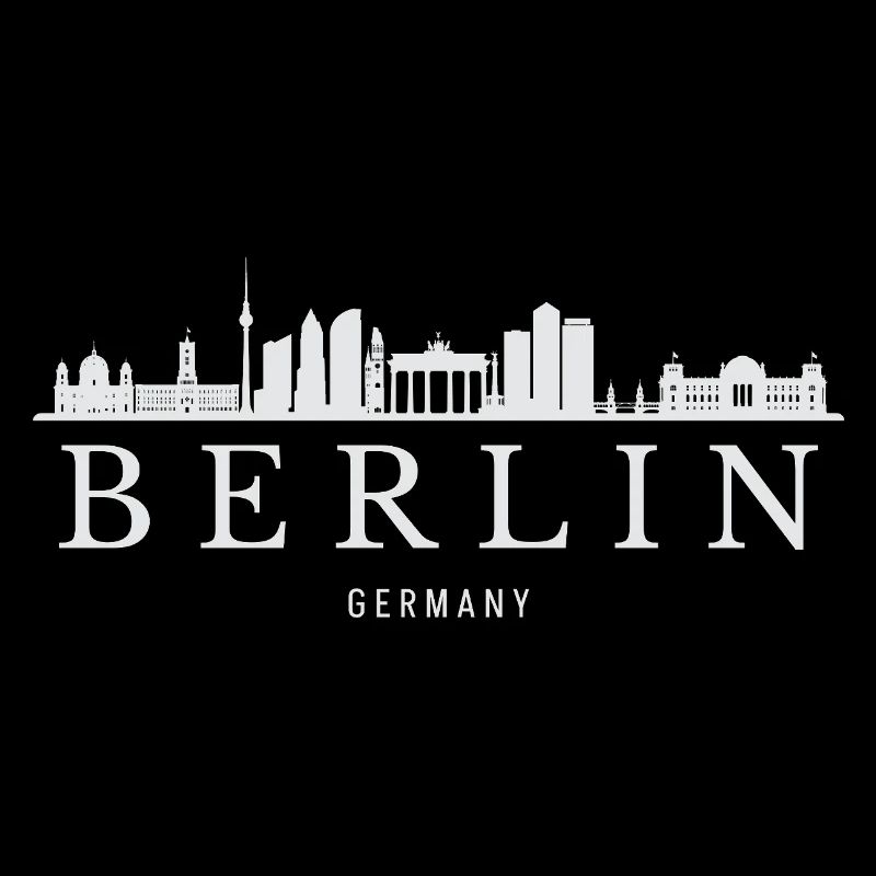 Berliner Skyline, Berlin, Deutschland