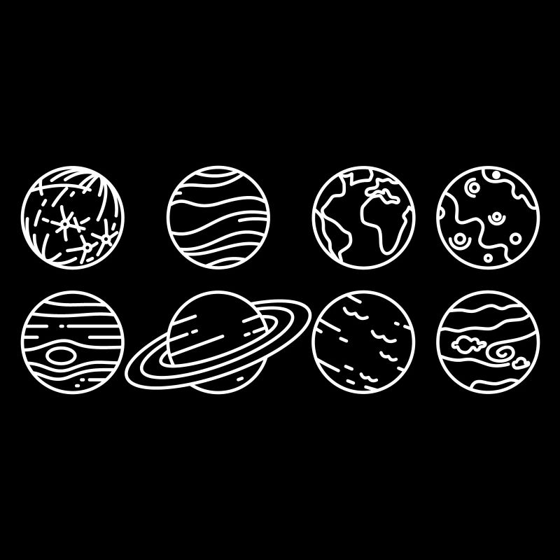 Planètes du système solaire – Espace du système solaire