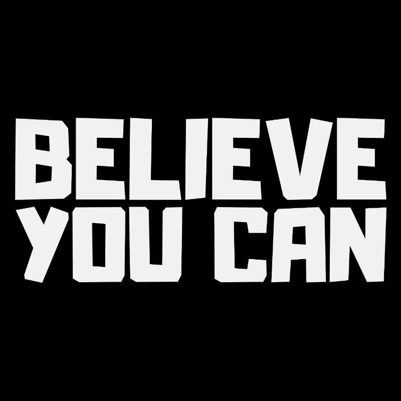 Je pense que c’est possible. Motivation Sport Succès Courage