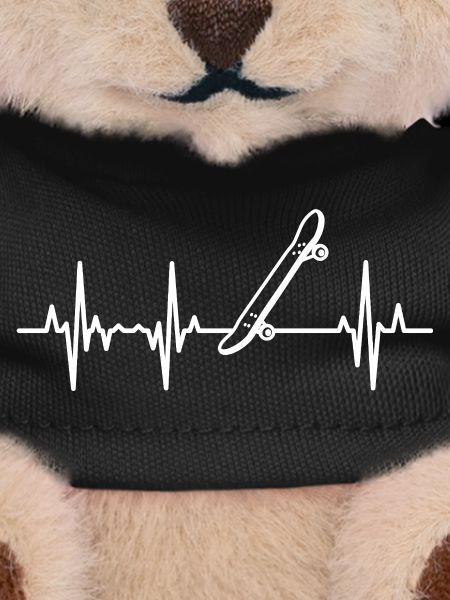 Skateboard ECG Heart Line