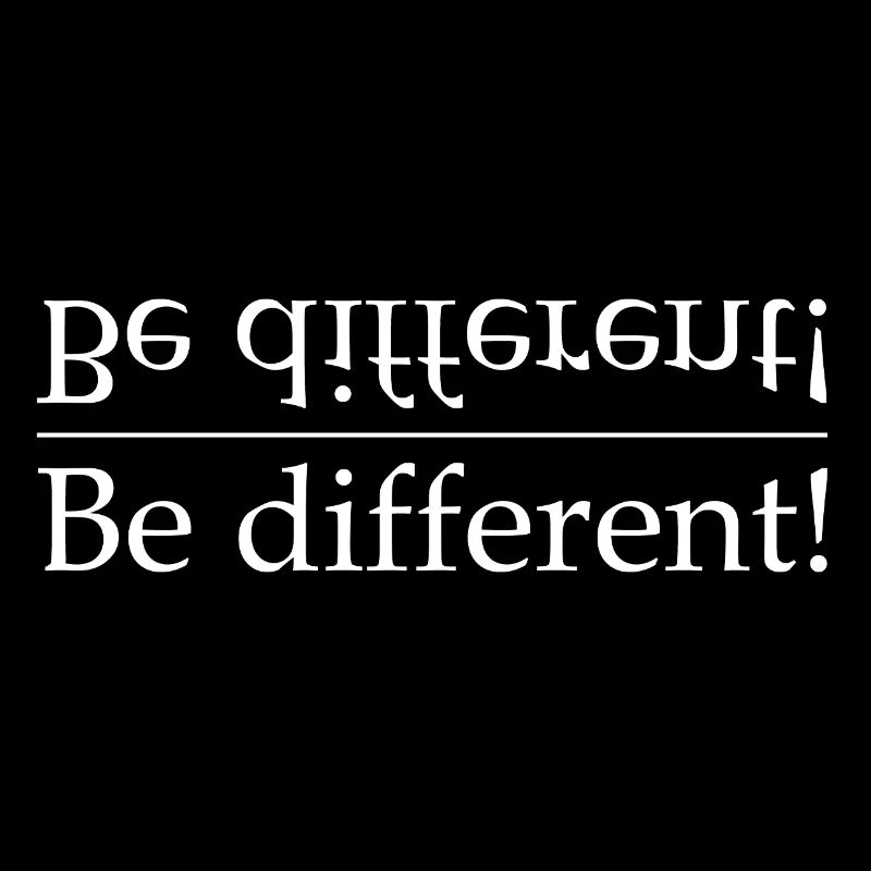 Une typographie de contraste différente