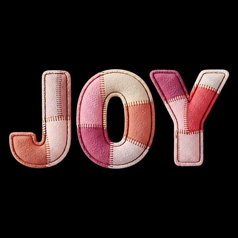 Joy Joy Patchwork Gift Women