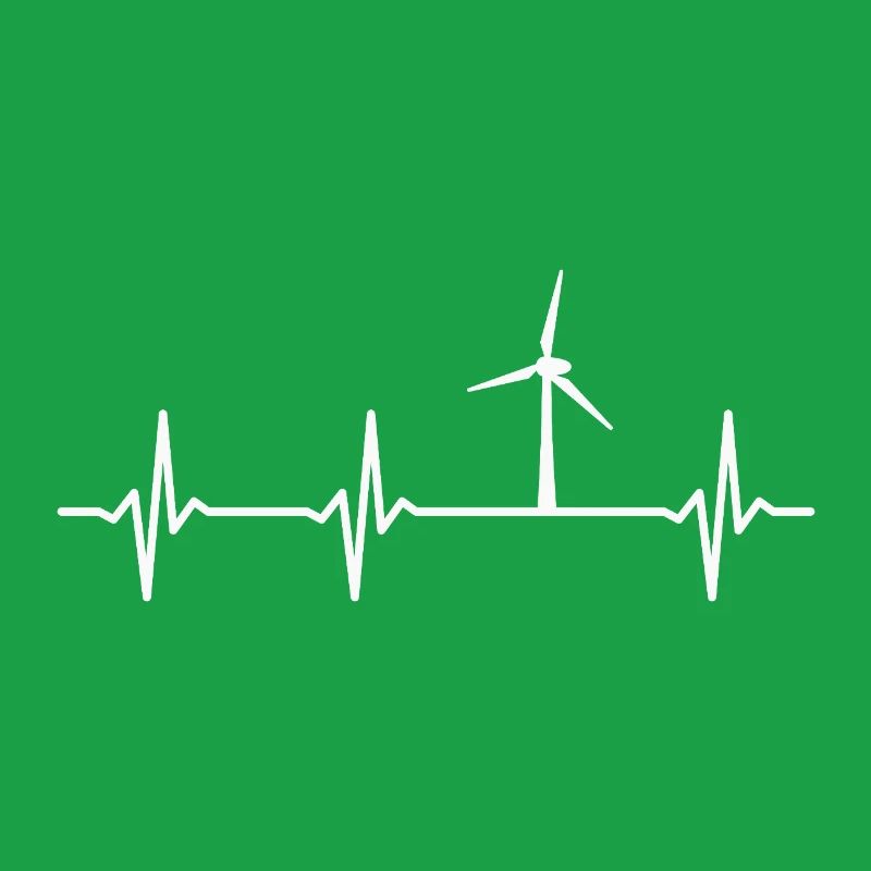 Énergie éolienne Battement de cœur Éolienne Énergie éolienne