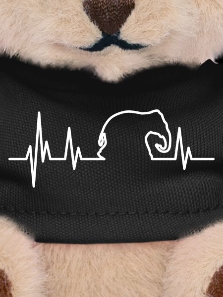 Elephant heartbeat white