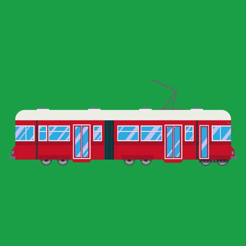 Tram, tramway, train, chemin de fer