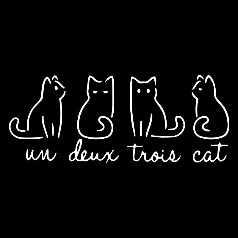Un Deux Trois cat funny
